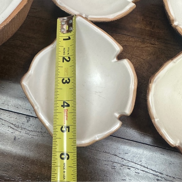 Vintage Ed Langbein Pottery Original Italian Coconut 1 large & 6 small Bowls - Picture 10 of 12